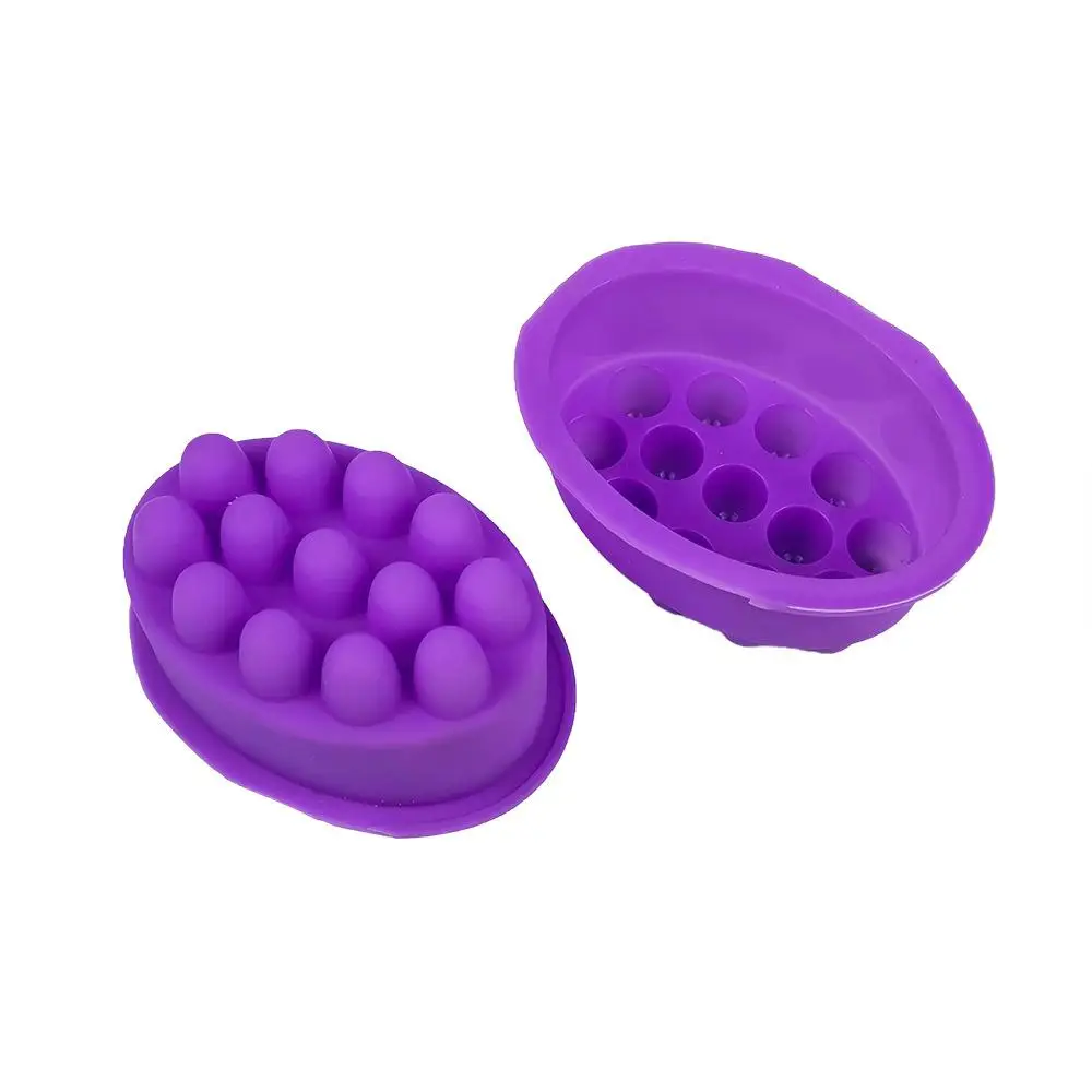 2 Hole Silicone Soap Mold Oval - Soap Making Kit For Beginners recension och pris