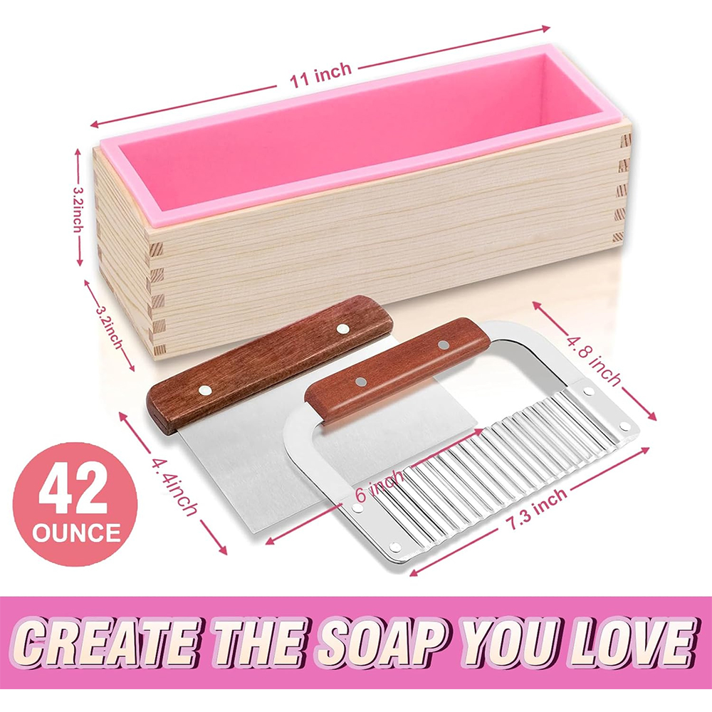 Rectangular Handmade Soap Mold - Soap Making Kit For Beginners recension och pris