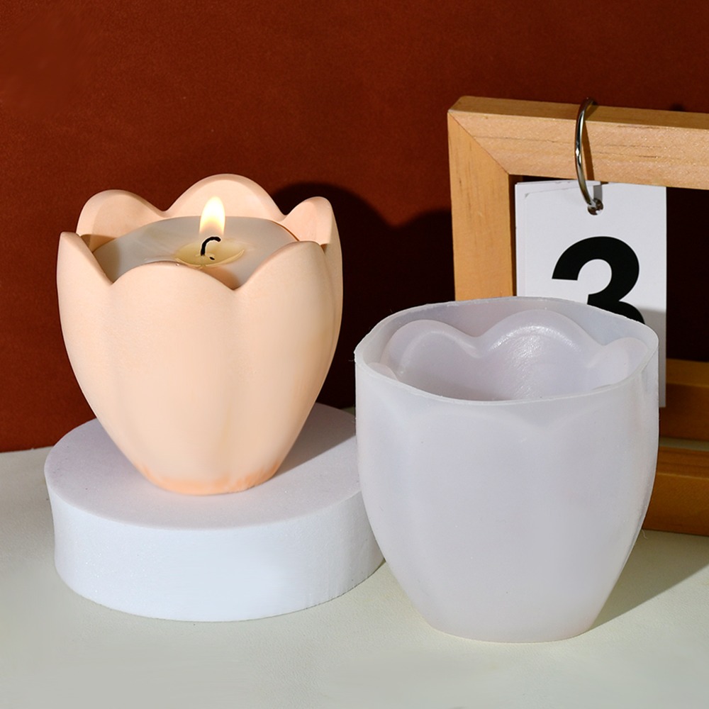 Tulip Candle Holder Silicone M - Soap Making Gifts recension och pris