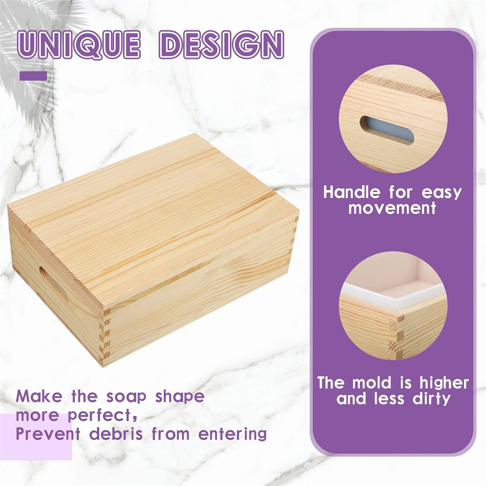 Large Soap Molds Rectangle Sil - Soap Making Instructions recension och pris