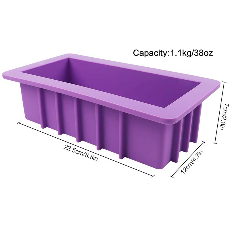 1100ML Silicone Soap Mold Easy - Soap Making Kit For Beginners recension och pris