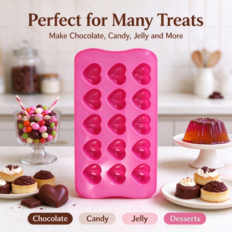 3D Love Heart Silicone Mold Fo - Soap Making Ins recension och pris
