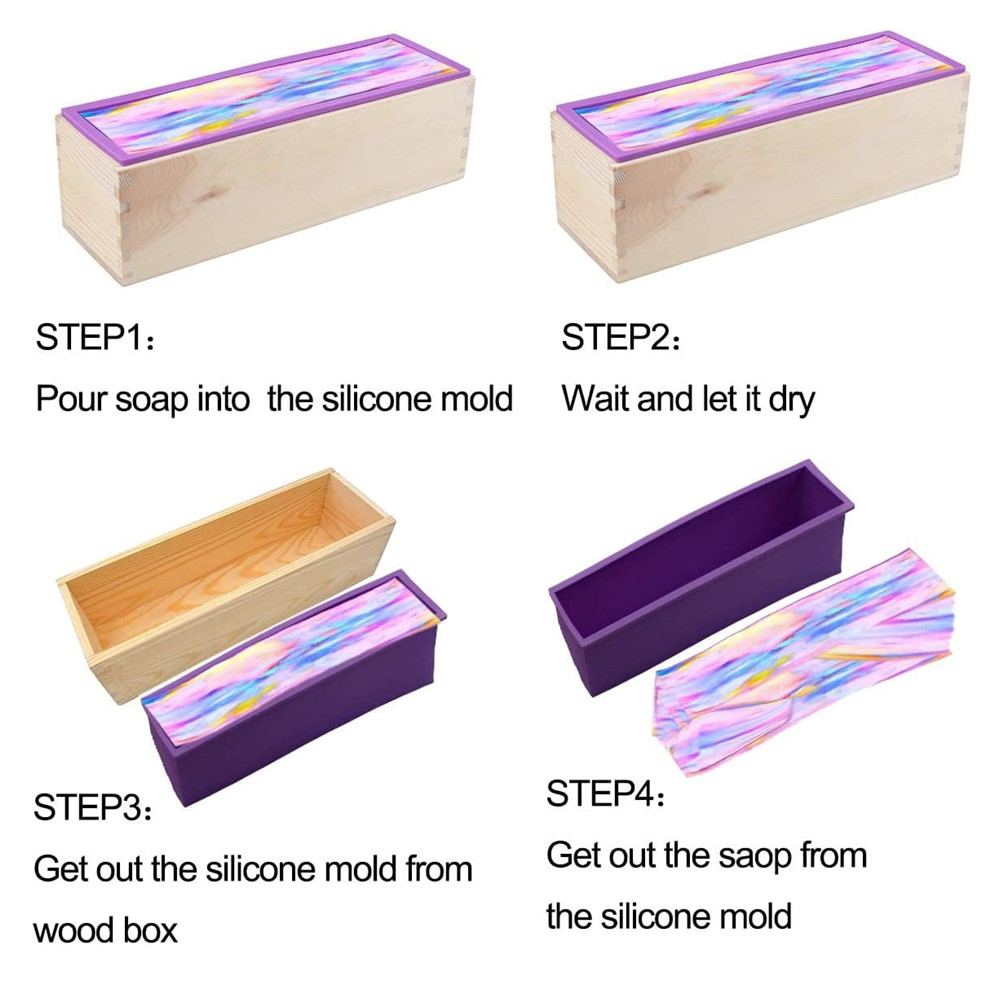 1.2L Silicone Soap Molds Kit 4 - Soap Making Kit For Beginners recension och pris