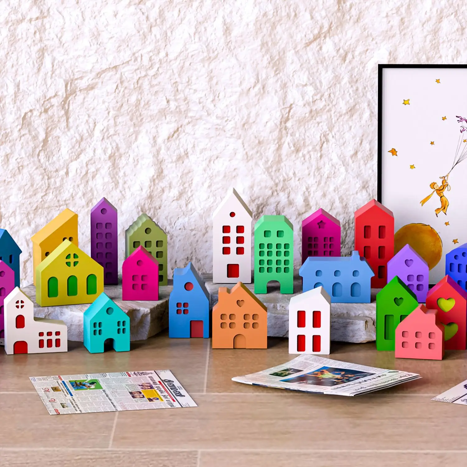 Multi-House Ornament Silicone  - Soap Making Gifts recension och pris